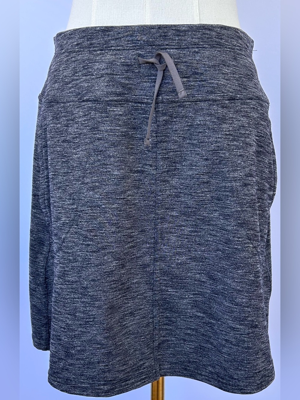 Kuhl Women’s Mova Skort Stretch Fabric Drawstring Heather‎ Gray Size Small